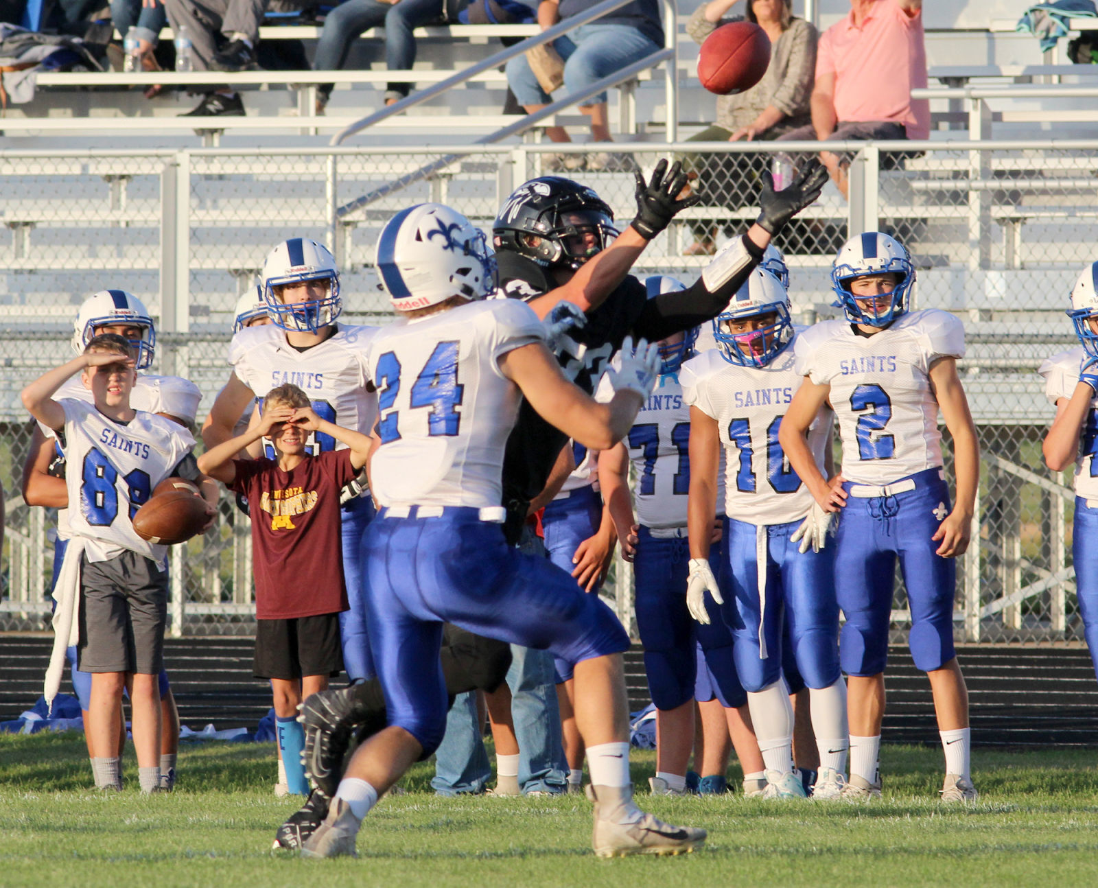 Saint Croix Falls at Bloomer football 8-23-19